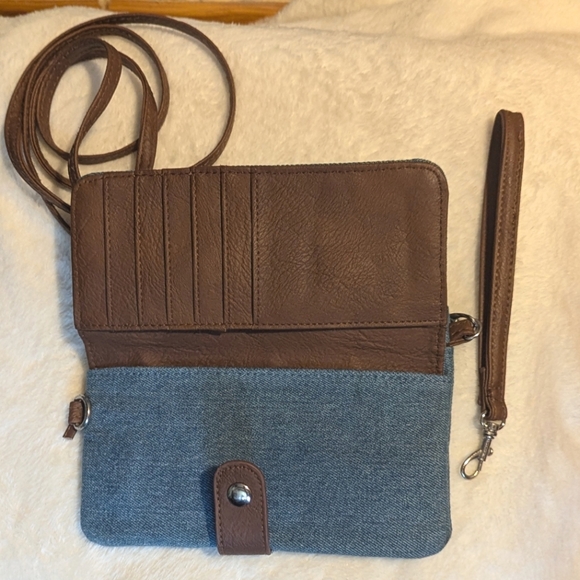 Patchwork Denim Purse - Picture 2 of 3